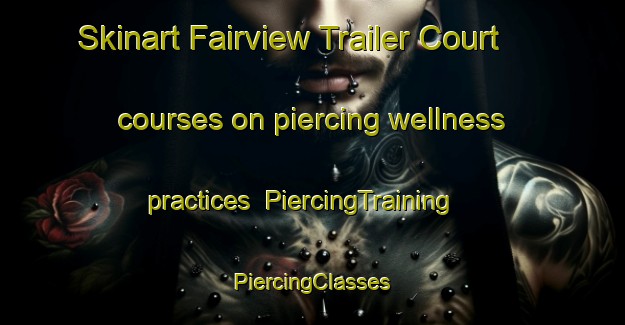 Skinart Fairview Trailer Court courses on piercing wellness practices | #PiercingTraining #PiercingClasses #SkinartTraining-United States