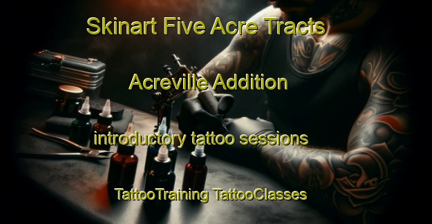 Skinart Five Acre Tracts Acreville Addition introductory tattoo sessions | #TattooTraining #TattooClasses #SkinartTraining-United States