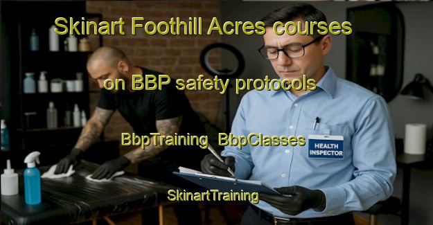 Skinart Foothill Acres courses on BBP safety protocols | BbpTraining | BbpClasses | SkinartTraining-United States