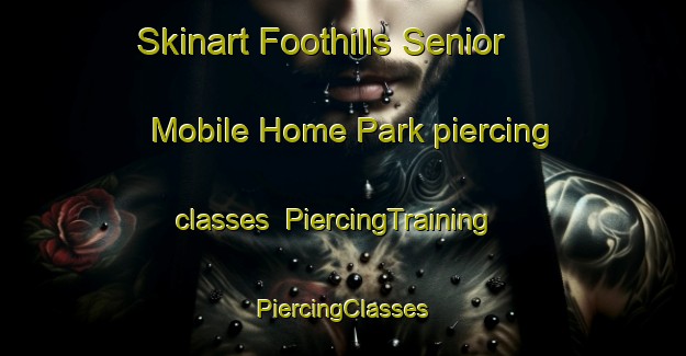 Skinart Foothills Senior Mobile Home Park piercing classes | #PiercingTraining #PiercingClasses #SkinartTraining-United States