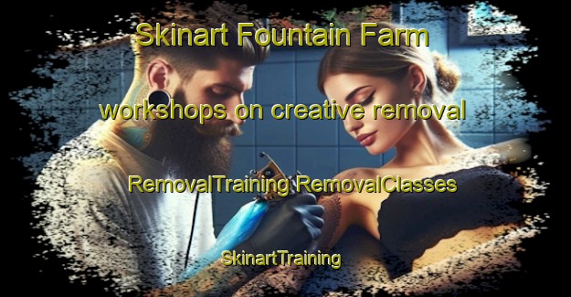 Skinart Fountain Farm workshops on creative removal | #RemovalTraining #RemovalClasses #SkinartTraining-United States