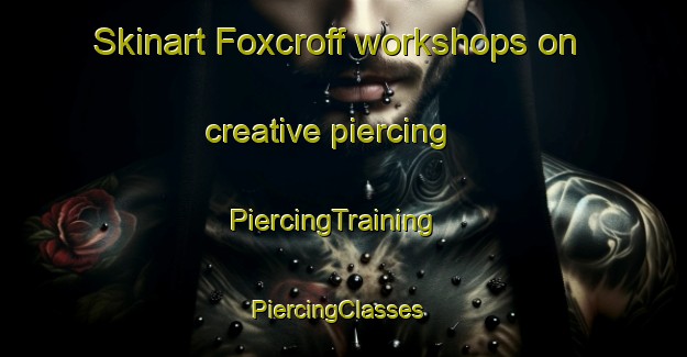 Skinart Foxcroff workshops on creative piercing | PiercingTraining | PiercingClasses | SkinartTraining-United States