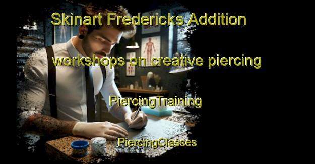 Skinart Fredericks Addition workshops on creative piercing | #PiercingTraining #PiercingClasses #SkinartTraining-United States