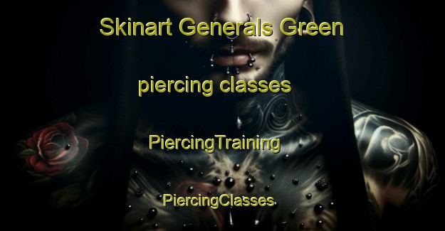 Skinart Generals Green piercing classes | PiercingTraining | PiercingClasses | SkinartTraining-United States