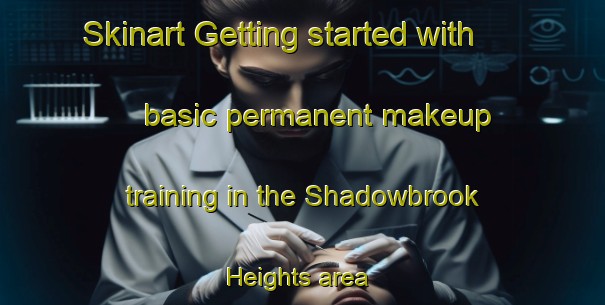 Skinart Getting started with basic permanent makeup training in the Shadowbrook Heights area | PermanentmakeupTraining | PermanentmakeupClasses | SkinartTraining-United States