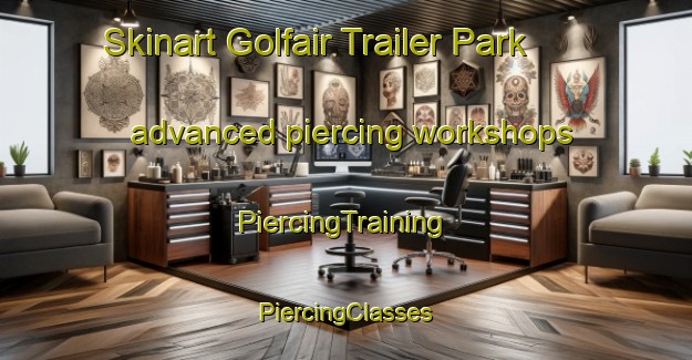 Skinart Golfair Trailer Park advanced piercing workshops | #PiercingTraining #PiercingClasses #SkinartTraining-United States