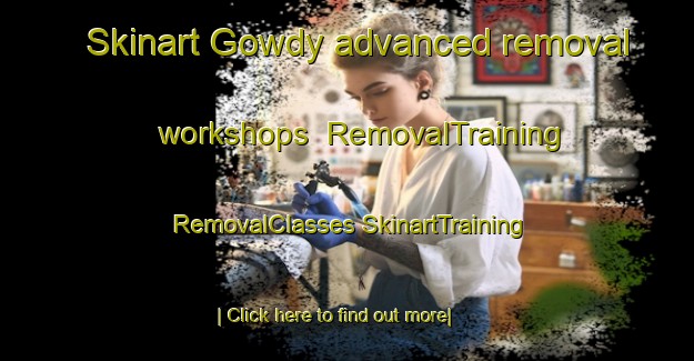 Skinart Gowdy advanced removal workshops | #RemovalTraining #RemovalClasses #SkinartTraining-United States