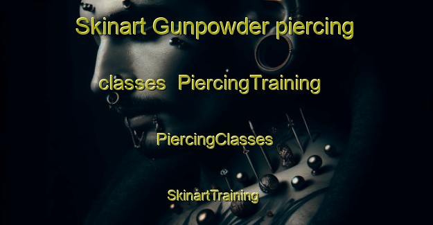 Skinart Gunpowder piercing classes | #PiercingTraining #PiercingClasses #SkinartTraining-United States