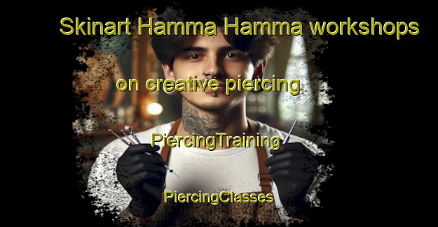 Skinart Hamma Hamma workshops on creative piercing | #PiercingTraining #PiercingClasses #SkinartTraining-United States