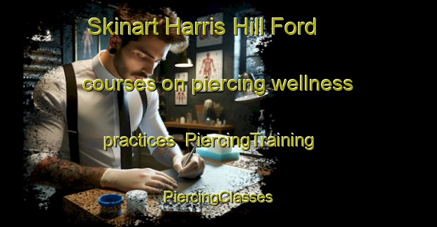 Skinart Harris Hill Ford courses on piercing wellness practices | #PiercingTraining #PiercingClasses #SkinartTraining-United States