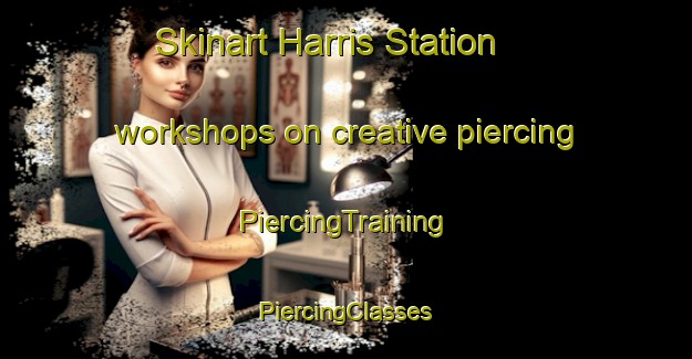 Skinart Harris Station workshops on creative piercing | #PiercingTraining #PiercingClasses #SkinartTraining-United States