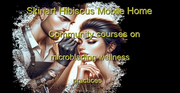 Skinart Hibiscus Mobile Home Community courses on microblading wellness practices | #MicrobladingTraining #MicrobladingClasses #SkinartTraining-United States