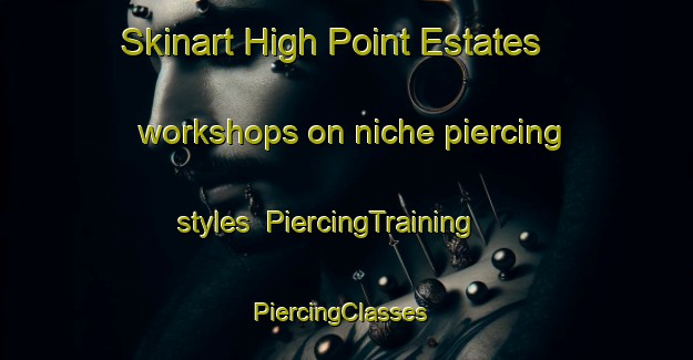 Skinart High Point Estates workshops on niche piercing styles | PiercingTraining | PiercingClasses | SkinartTraining-United States