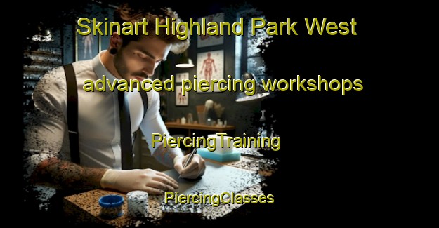 Skinart Highland Park West advanced piercing workshops | #PiercingTraining #PiercingClasses #SkinartTraining-United States