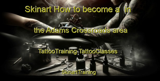 Skinart How to become a  in the Adams Crossroads area | #TattooTraining #TattooClasses #SkinartTraining-United States