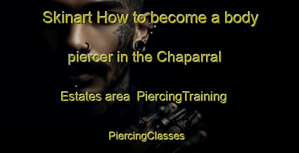 Skinart How to become a body piercer in the Chaparral Estates area | PiercingTraining | PiercingClasses | SkinartTraining-United States