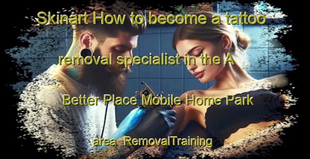 Skinart How to become a tattoo removal specialist in the A Better Place Mobile Home Park area | RemovalTraining | RemovalClasses | SkinartTraining-United States