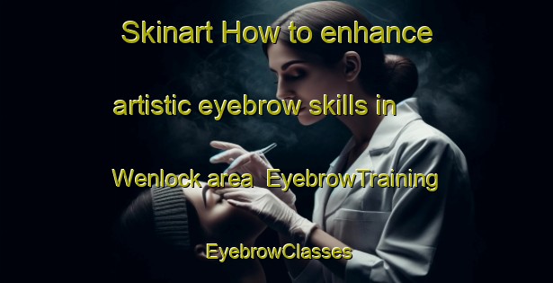 Skinart How to enhance artistic eyebrow skills in Wenlock area | EyebrowTraining | EyebrowClasses | SkinartTraining-United States