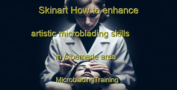 Skinart How to enhance artistic microblading skills in Albemarle area | #MicrobladingTraining #MicrobladingClasses #SkinartTraining-United States