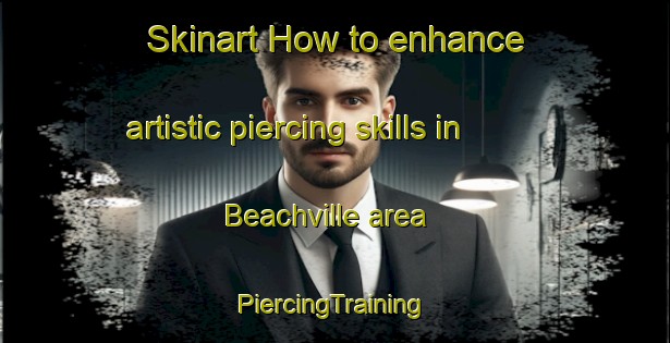 Skinart How to enhance artistic piercing skills in Beachville area | #PiercingTraining #PiercingClasses #SkinartTraining-United States