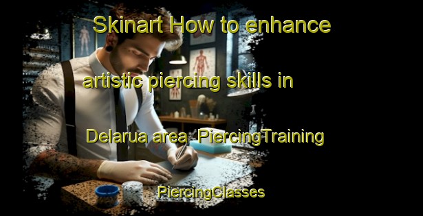 Skinart How to enhance artistic piercing skills in Delarua area | #PiercingTraining #PiercingClasses #SkinartTraining-United States