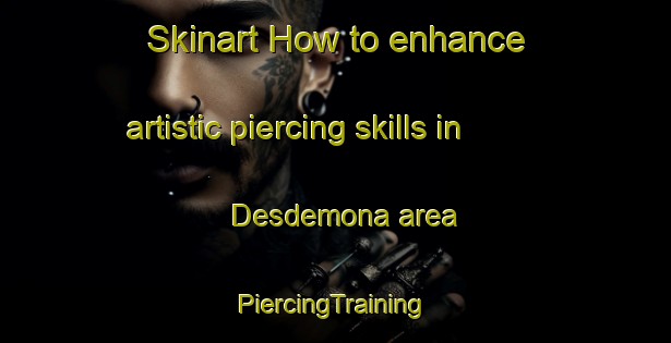 Skinart How to enhance artistic piercing skills in Desdemona area | #PiercingTraining #PiercingClasses #SkinartTraining-United States