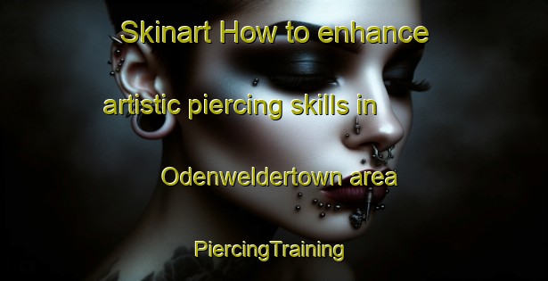 Skinart How to enhance artistic piercing skills in Odenweldertown area | #PiercingTraining #PiercingClasses #SkinartTraining-United States