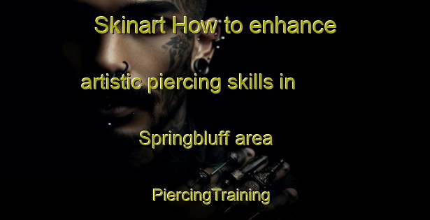 Skinart How to enhance artistic piercing skills in Springbluff area | #PiercingTraining #PiercingClasses #SkinartTraining-United States