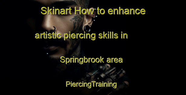 Skinart How to enhance artistic piercing skills in Springbrook area | #PiercingTraining #PiercingClasses #SkinartTraining-United States