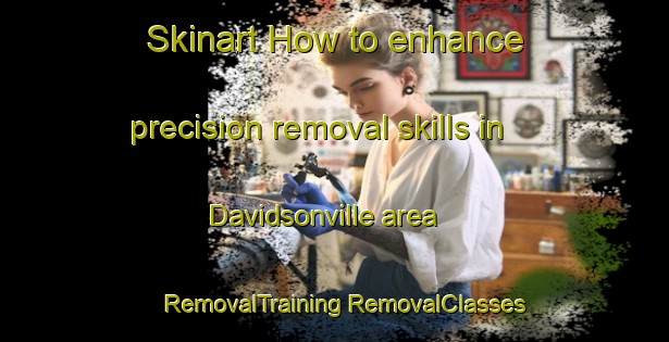 Skinart How to enhance precision removal skills in Davidsonville area | #RemovalTraining #RemovalClasses #SkinartTraining-United States