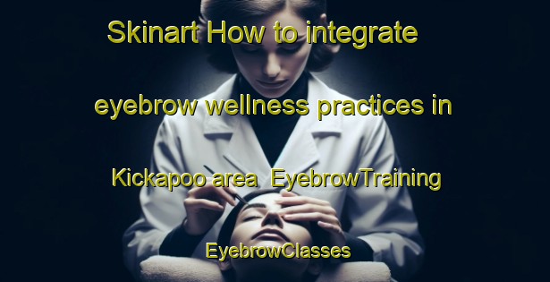 Skinart How to integrate eyebrow wellness practices in Kickapoo area | EyebrowTraining | EyebrowClasses | SkinartTraining-United States