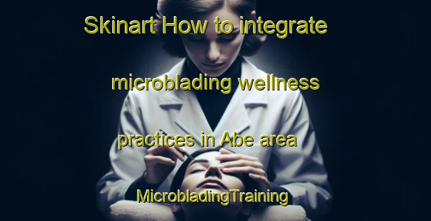 Skinart How to integrate microblading wellness practices in Abe area | #MicrobladingTraining #MicrobladingClasses #SkinartTraining-United States