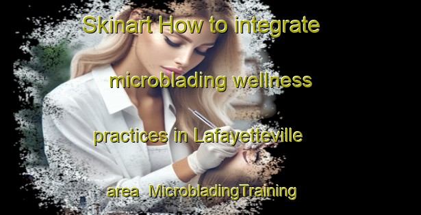 Skinart How to integrate microblading wellness practices in Lafayetteville area | MicrobladingTraining | MicrobladingClasses | SkinartTraining-United States