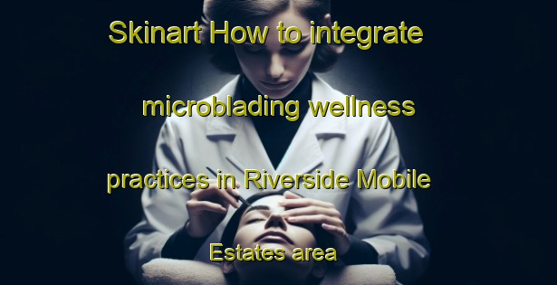 Skinart How to integrate microblading wellness practices in Riverside Mobile Estates area | MicrobladingTraining | MicrobladingClasses | SkinartTraining-United States