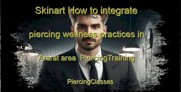 Skinart How to integrate piercing wellness practices in Ararat area | #PiercingTraining #PiercingClasses #SkinartTraining-United States