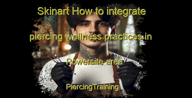 Skinart How to integrate piercing wellness practices in Powersite area | PiercingTraining | PiercingClasses | SkinartTraining-United States