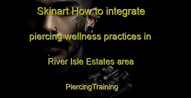 Skinart How to integrate piercing wellness practices in River Isle Estates area | PiercingTraining | PiercingClasses | SkinartTraining-United States