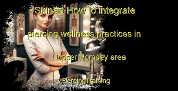 Skinart How to integrate piercing wellness practices in Upper Pompey area | PiercingTraining | PiercingClasses | SkinartTraining-United States