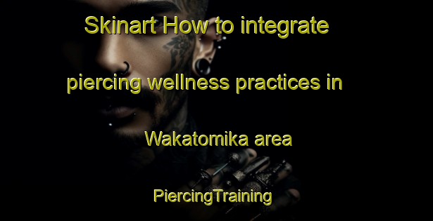 Skinart How to integrate piercing wellness practices in Wakatomika area | #PiercingTraining #PiercingClasses #SkinartTraining-United States