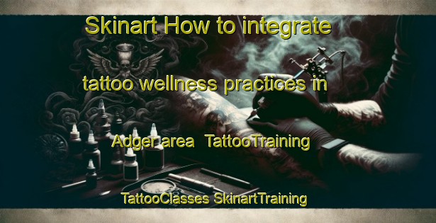 Skinart How to integrate tattoo wellness practices in Adger area | #TattooTraining #TattooClasses #SkinartTraining-United States