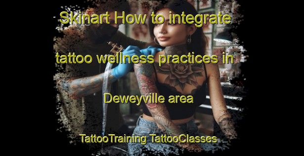 Skinart How to integrate tattoo wellness practices in Deweyville area | #TattooTraining #TattooClasses #SkinartTraining-United States