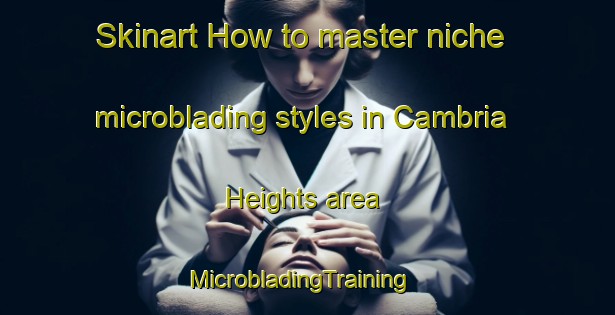 Skinart How to master niche microblading styles in Cambria Heights area | MicrobladingTraining | MicrobladingClasses | SkinartTraining-United States