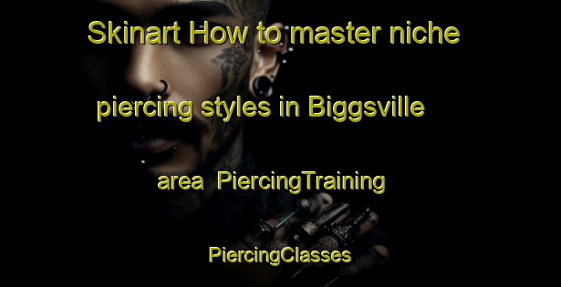 Skinart How to master niche piercing styles in Biggsville area | #PiercingTraining #PiercingClasses #SkinartTraining-United States