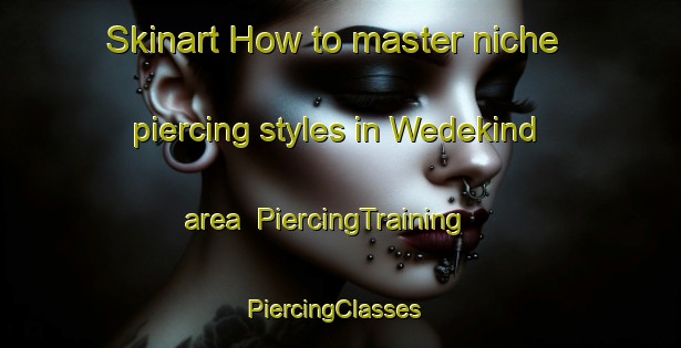 Skinart How to master niche piercing styles in Wedekind area | PiercingTraining | PiercingClasses | SkinartTraining-United States
