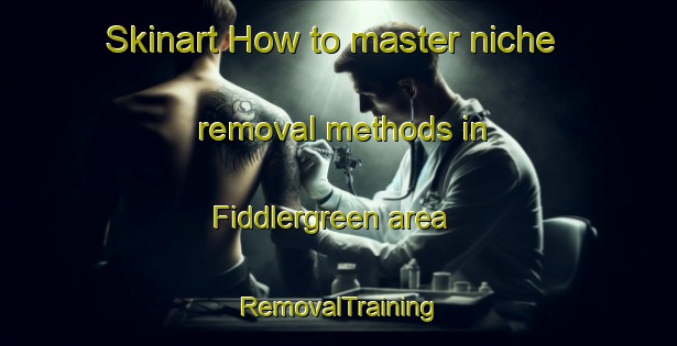 Skinart How to master niche removal methods in Fiddlergreen area | RemovalTraining | RemovalClasses | SkinartTraining-United States