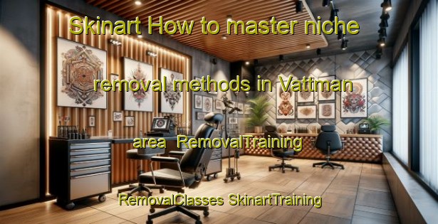 Skinart How to master niche removal methods in Vattman area | #RemovalTraining #RemovalClasses #SkinartTraining-United States