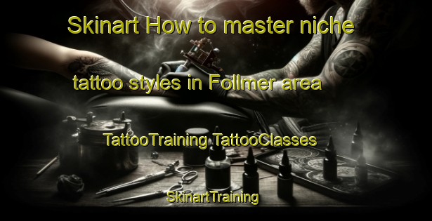 Skinart How to master niche tattoo styles in Follmer area | #TattooTraining #TattooClasses #SkinartTraining-United States