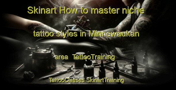 Skinart How to master niche tattoo styles in Minnewaukan area | #TattooTraining #TattooClasses #SkinartTraining-United States