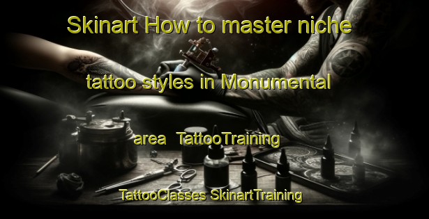 Skinart How to master niche tattoo styles in Monumental area | #TattooTraining #TattooClasses #SkinartTraining-United States