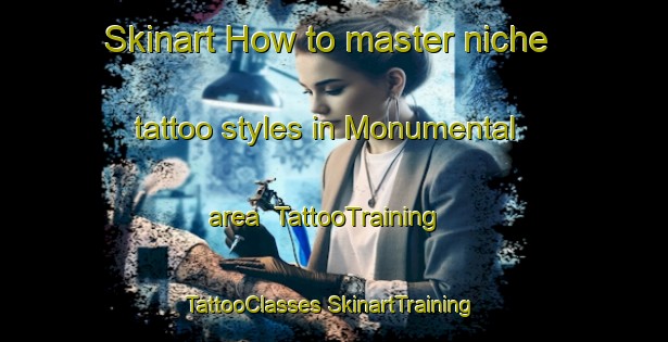 Skinart How to master niche tattoo styles in Monumental area | #TattooTraining #TattooClasses #SkinartTraining-United States